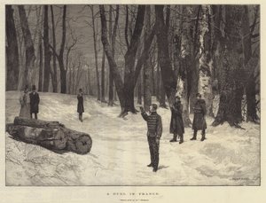 フランスの決闘 作： Charles Auguste Loye